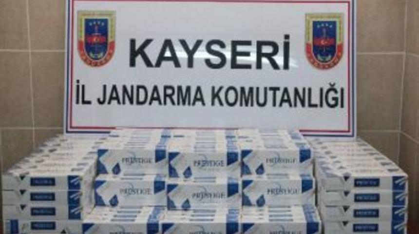 Jandarma&rsquo;dan Ka&ccedil;ak Sigara Operasyonu