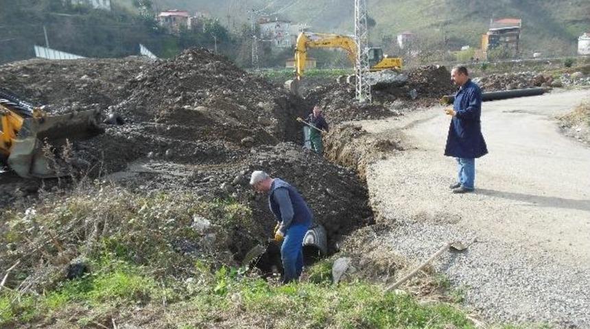 G&ouml;rele&rsquo;de Yağmur Suyu Ve Atıksu Islah &Ccedil;alışmaları