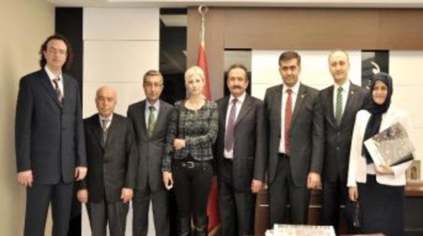 S&uuml;&ccedil;ev'den Başkan Kalaycı'ya Ziyaret