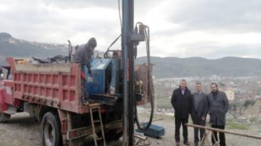 B&ouml;lge Hastanesinde Zemin Sondajı Yapıldı