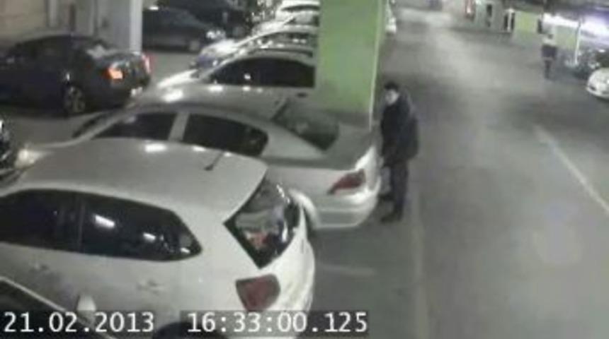 Jammerli Hırsız G&uuml;venlik Kamerasında