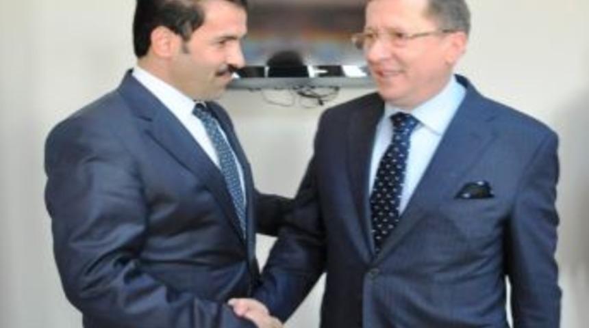 Başkan Yaman Mhp'li Vekili Ağırladı