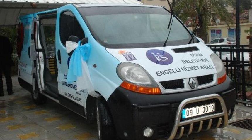 Didim Belediyesinden Engellilere Hizmet Aracı
