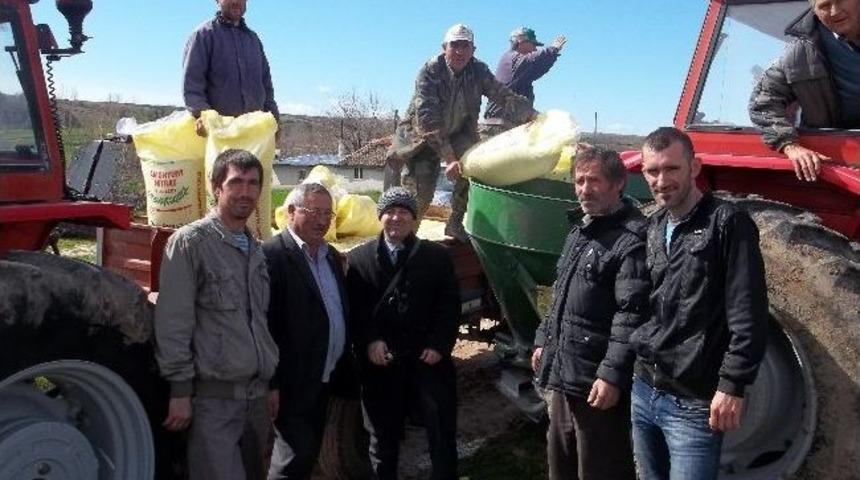 Uzunk&ouml;pr&uuml; Meralarında Islah Ama&ccedil;lı G&uuml;breleme &Ccedil;alışmaları Başladı