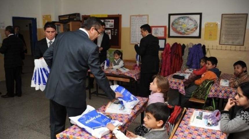 Başkan Tiryaki'den Minik &Ouml;ğrencilere Ziyaret