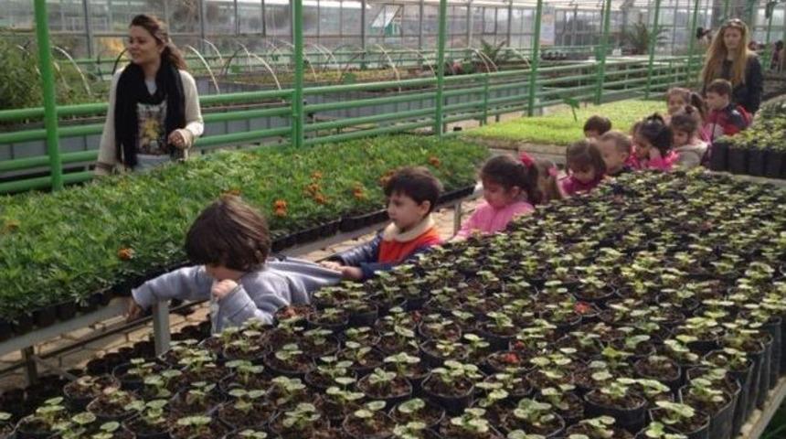 Miniklerden Seralara Ziyaret