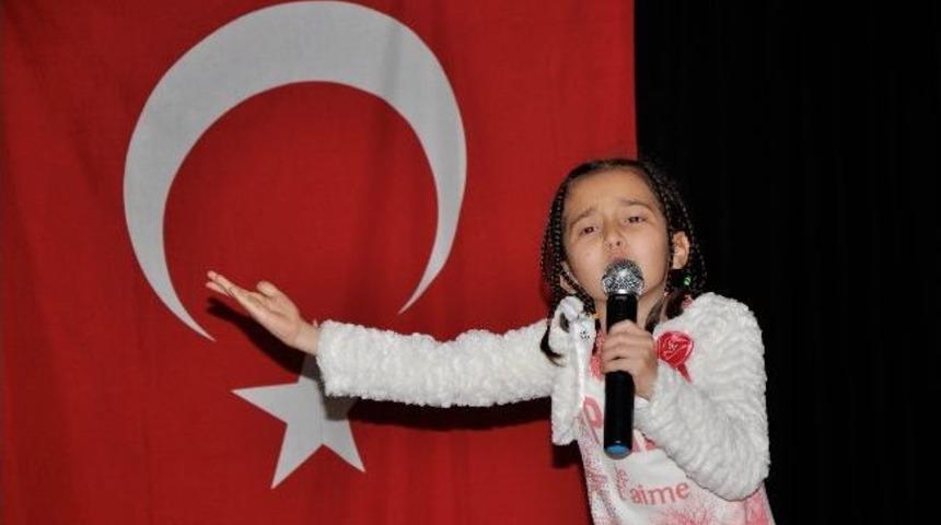 Erdemli&rsquo;de En G&uuml;zel İstiklal Marşı Okuma Yarışması