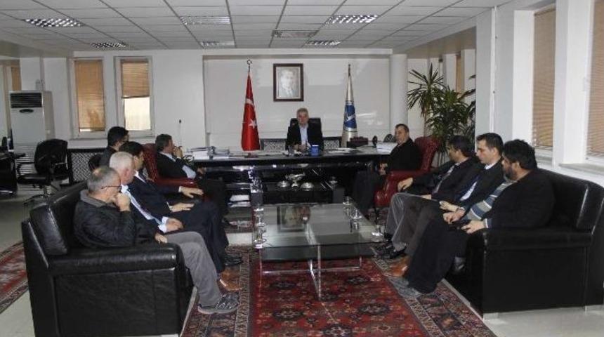 Sa&uuml; Rektor&uuml; Elmas&rsquo;a Bimud Ziyareti