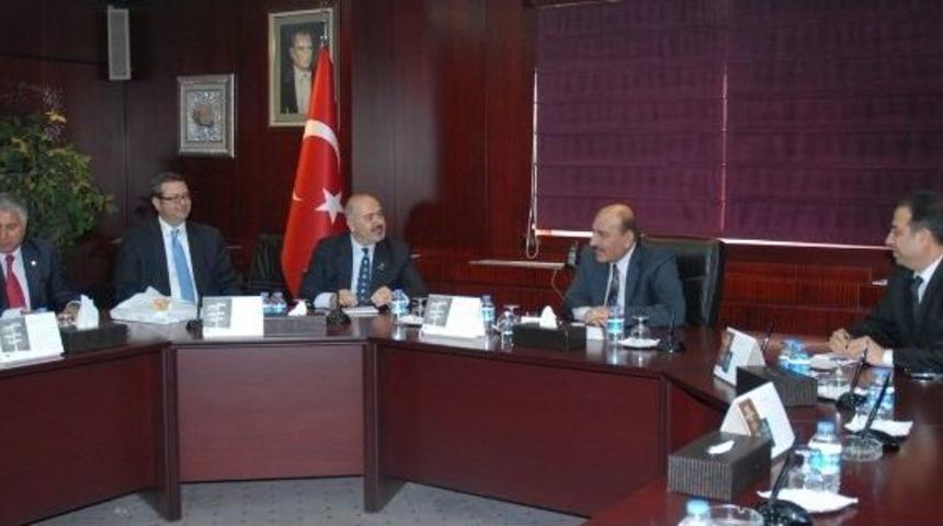 T&uuml;rkiye -ırak Uluslararası Yatırımcılar Derneği&rsquo;nden Gto&rsquo;ya Ziyaret