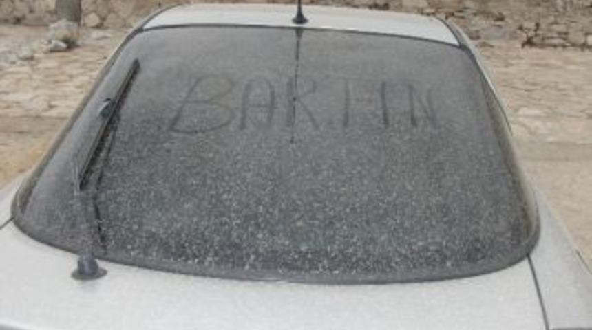 Bartın'da &Ccedil;amur Yağdı