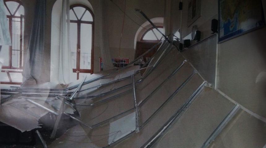 Okulun Tavanı &Ccedil;&ouml;kt&uuml;, Facianın Eşiğinden D&ouml;n&uuml;ld&uuml;