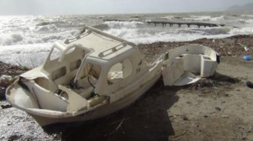 Edremit K&ouml;rfezi'nde Lodos Etkili Oluyor