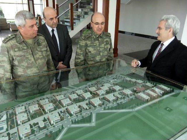 Tuğgeneral Yıldırım’dan Hkü’ye Ziyaret