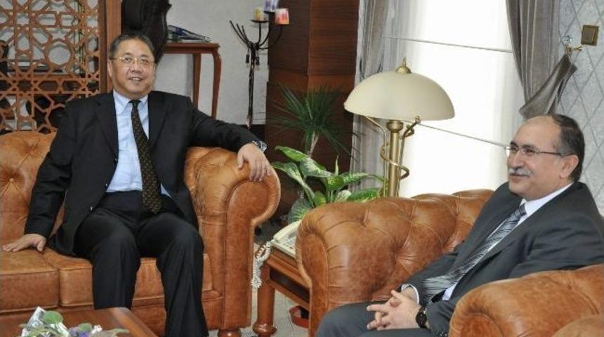 Çin Halk Cumhuriyeti Ankara Büyükelçisi Gong Xiaosheng Nevşehir’de