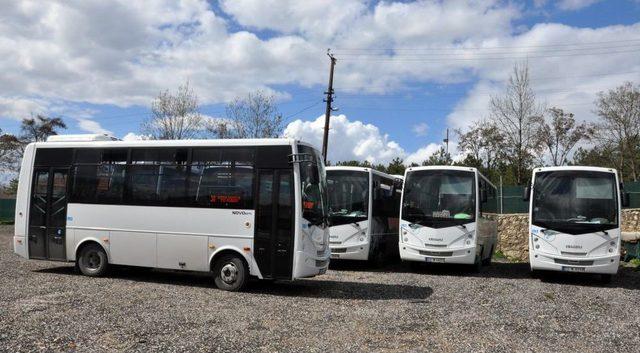 Fazla Yolcu Için Koltuk Söken Midibüsler Trafikten Men Edildi