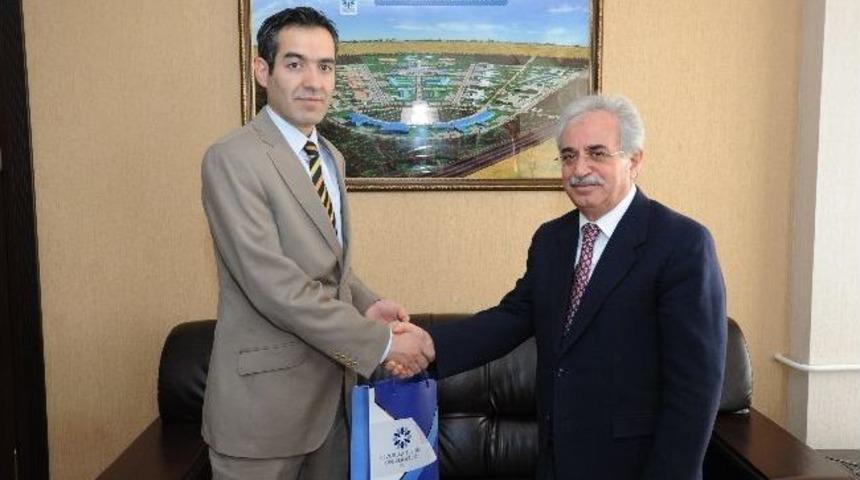 Vali Yardımcısı Aslan&rsquo;dan Et&uuml; Rekt&ouml;r&uuml; Prof. Dr. Yaylalı&rsquo;ya Veda Ziyareti