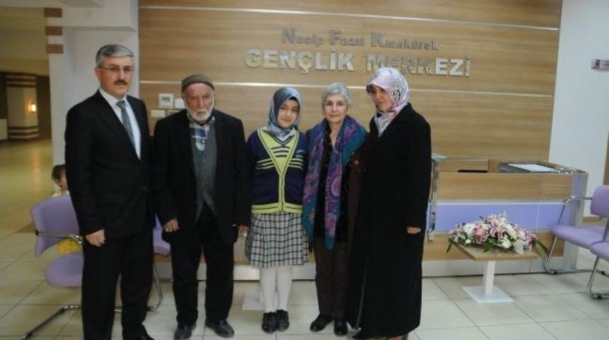 Mehmet Akif&rsquo;in Torunu Argon&rsquo;dan Nfk&rsquo;ya Ziyaret