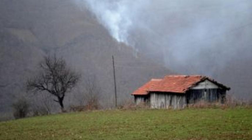 Ayvacık&rsquo;ta Orman Yangını