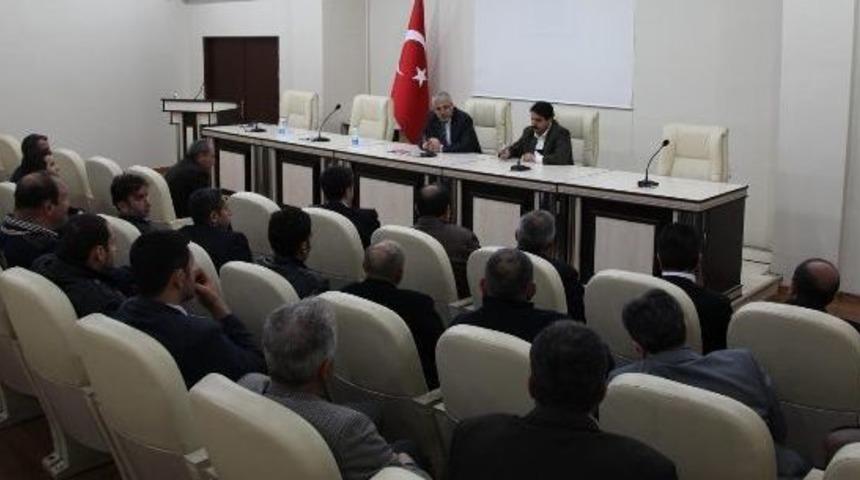 Bing&ouml;l&rsquo;de &lsquo;su Kesintisi&rsquo; Toplantısı