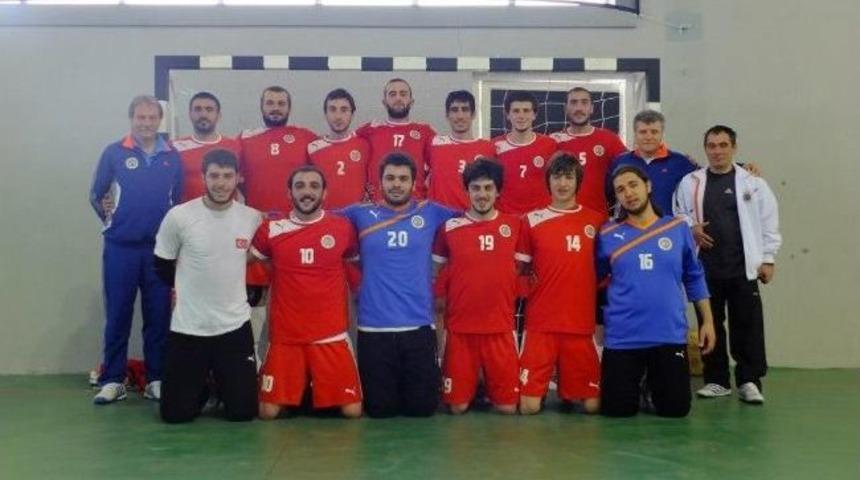 Hentbola Atat&uuml;rk &Uuml;niversitesi Damgası