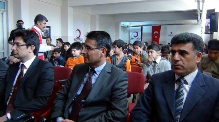 T&uuml;rk Kızılayı&rsquo;ndan Erciş&rsquo;te Deprem Haftası Etkinliği