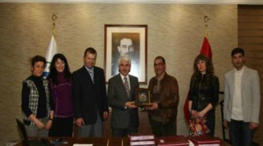 Bisikletliler Derneği&rsquo;nden Başkan Sakallı&rsquo;ya Ziyaret