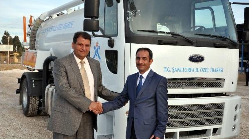 &Ouml;zel İdareden Ak&ccedil;akale Belediyesi'ne Vidanj&ouml;r