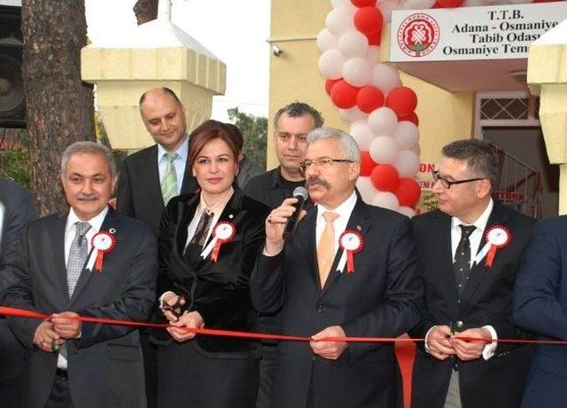 Vali Cerrah, Tabip Odası Osmaniye Temsilciliği Açılışını Yaptı