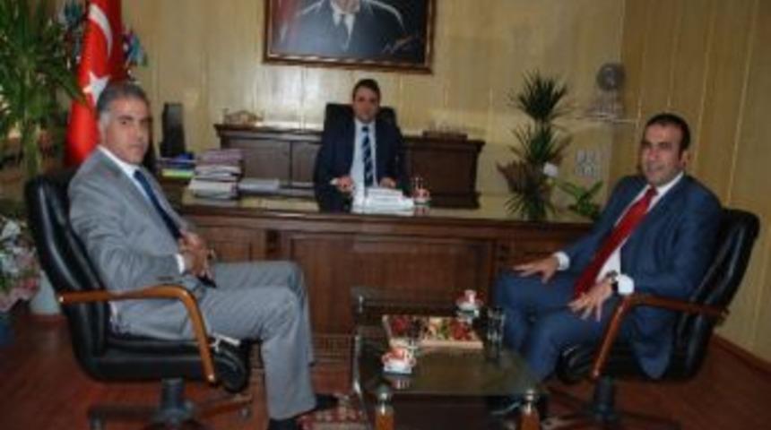 Chp Adıyaman İl Başkanından Kahta Kaymakamına Ziyaret