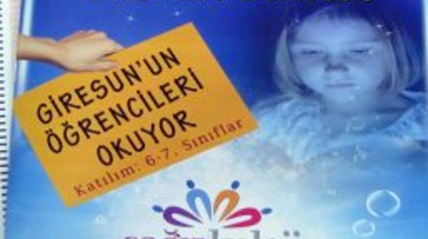 &Ccedil;ağrı Koleji Giresun'da Kitap Okumayı Teşvik Ediyor