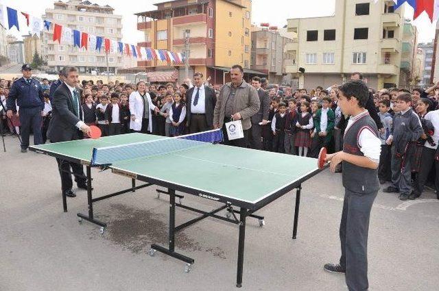 Başkan Tahmazoğlu Temizlik Kampanyasında 140 Okulu Ziyaret Etti 1