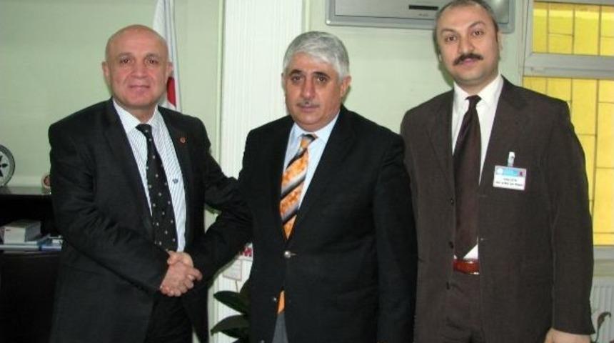 Sorgun Belediye Başkanından Hastane Başhekimine Ziyaret