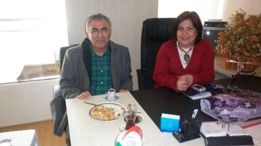 Fo&ccedil;a Kızılay Şubesi, Urla Şubesi'ni Ziyaret Etti