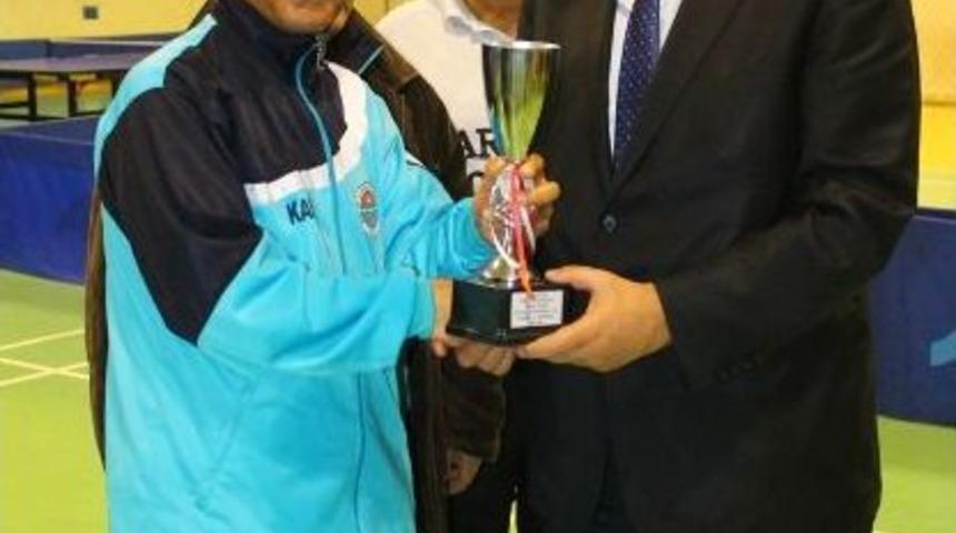 Toroslar Belediyesi Masa Tenisi Turnuvasında D&ouml;rd&uuml;nc&uuml; Oldu