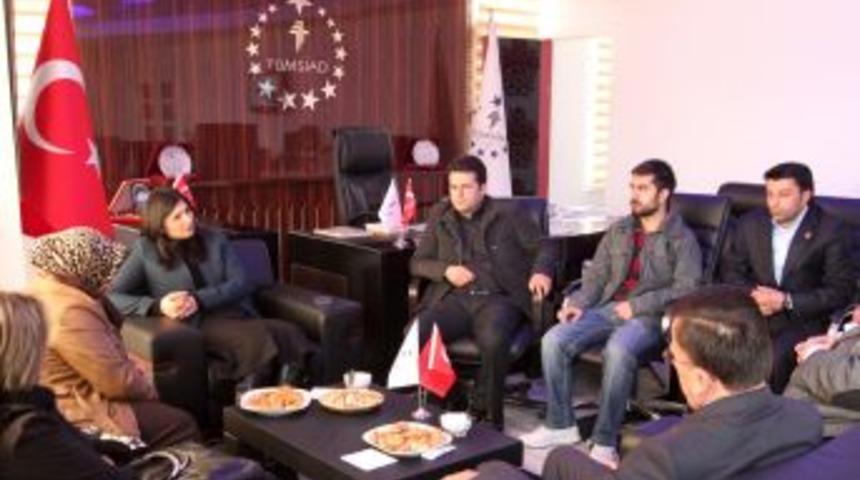 Milletvekili &Ccedil;ığlık T&Uuml;MSİAD&rsquo;ı Ziyaret Etti