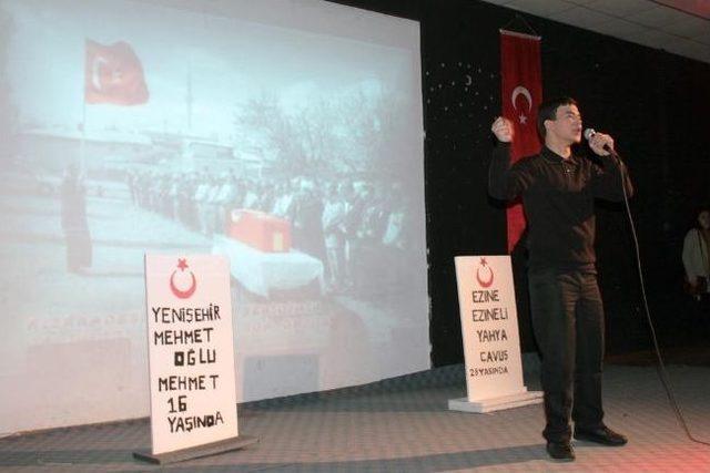 Yenişehir'de İstiklal Marşını Güzel Okuma Yarışması