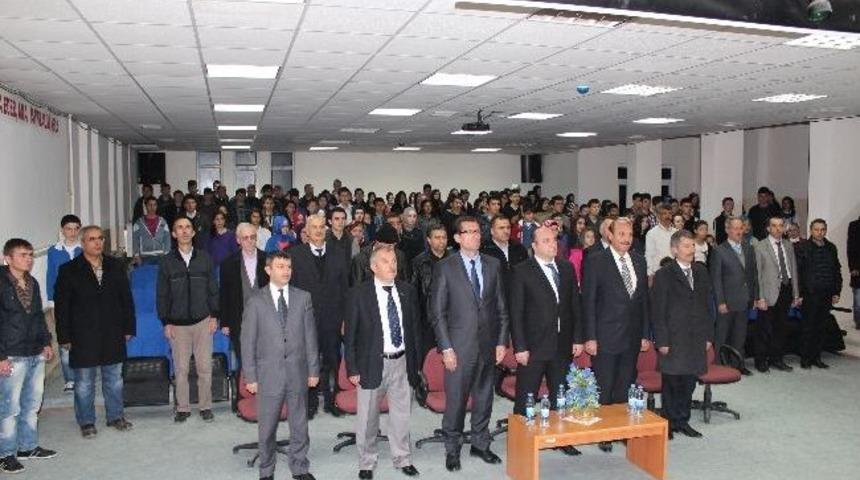 Şiran&rsquo;da &Ouml;ğretmen Okullarının Kuruluş Yılı Nedeniyle Program D&uuml;zenlendi