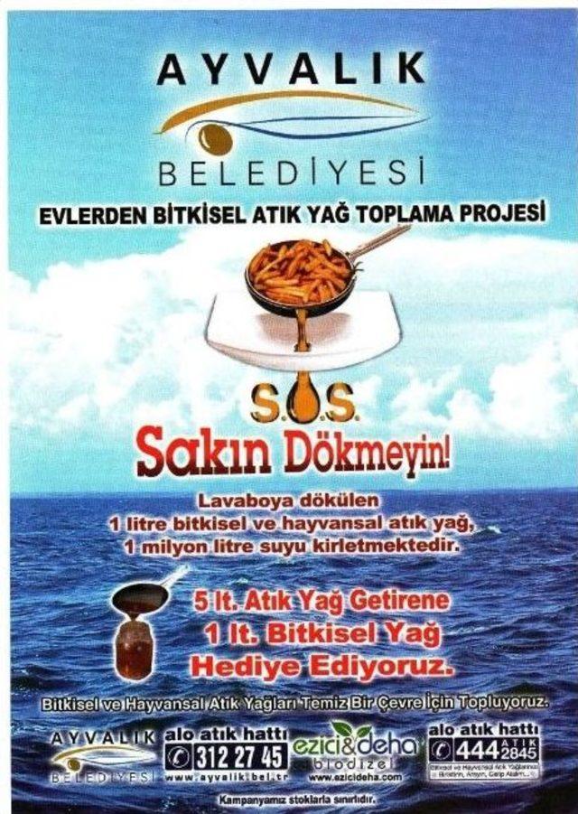 Atık Yağ Getirene 1 Litre Ay Çiçek Yağı Bedava