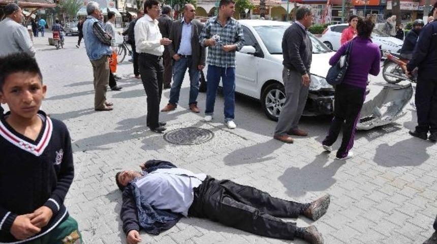 Tarsus'ta Trafik Kazası: 1 Yaralı