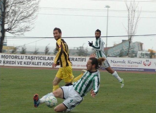 Tekirdağspor Evinde Çerkezköyspor’u 4-2 Yendi