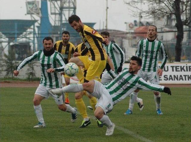 Tekirdağspor Evinde Çerkezköyspor’u 4-2 Yendi