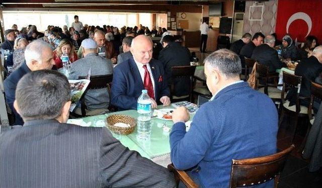 Mhp’li Uzunırmak Şehit Ve Gazi Aileleriyle Buluştu