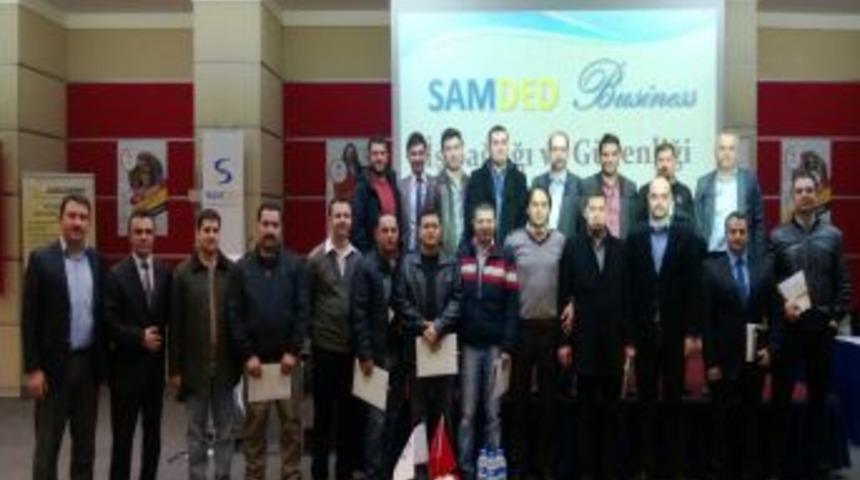 Samanyolu Mezunları &lsquo;İş Sağlığı Ve G&uuml;venliği Yasası&rsquo; Semineri Verdi