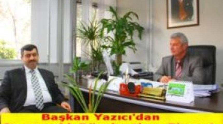 Başkan Yazıcı'dan Osmancıklı b&uuml;rokratlara ziyaret