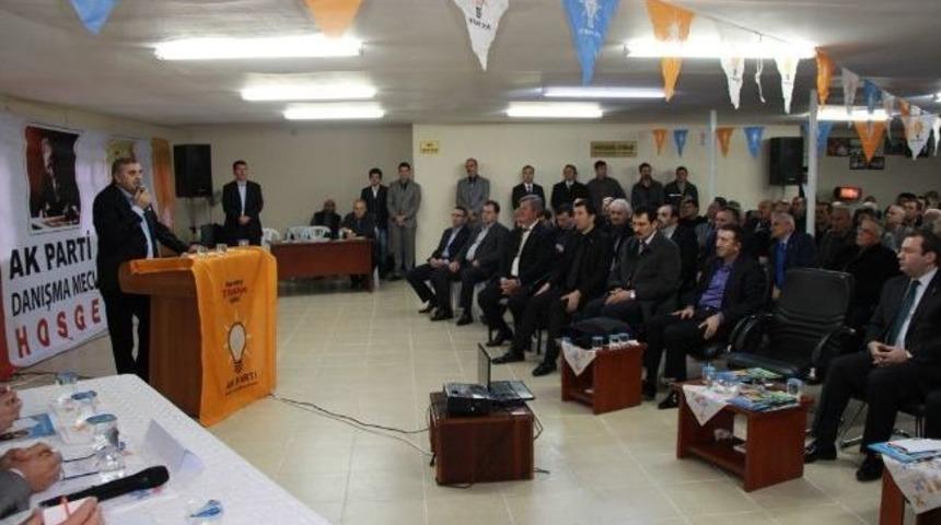 Ak Parti S&ouml;ğ&uuml;tl&uuml; İl&ccedil;e Danışma Meclisi Toplantısı Yapıldı