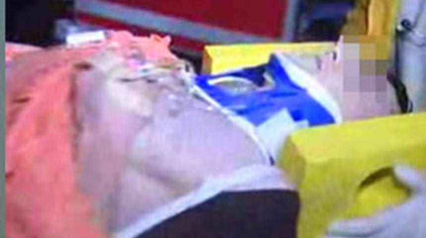 K&ouml;pr&uuml;den atladı, hayatta kaldı!