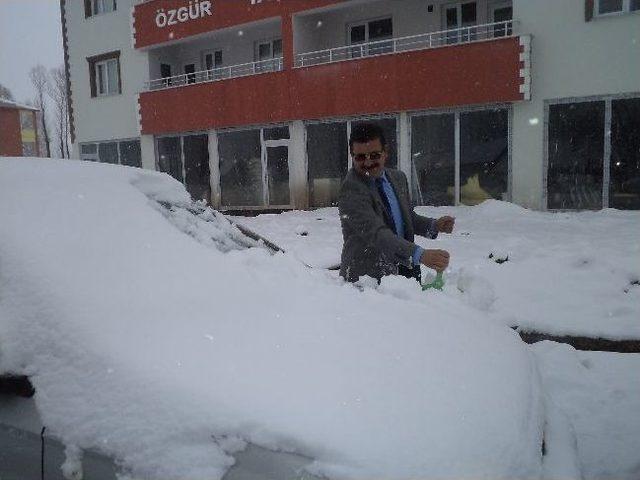 Varto&rsquo;da Kar Yağışı 2