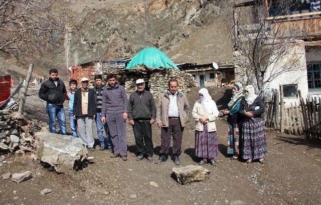 Erzurum’da Köylülerin Kaya Korkusu