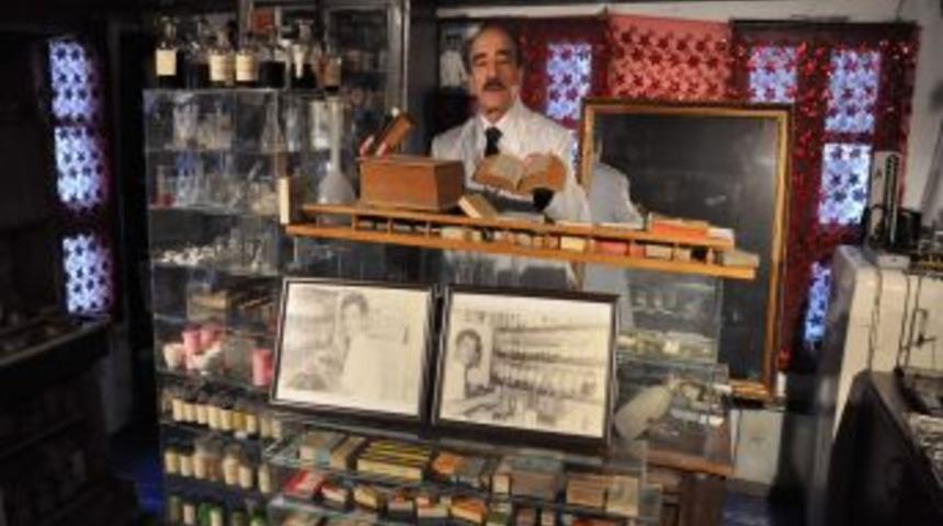 Bir D&ouml;nemin Eczacılık K&uuml;lt&uuml;r&uuml; 'Nostalji Eczanesi'nde Yaşatılıyor