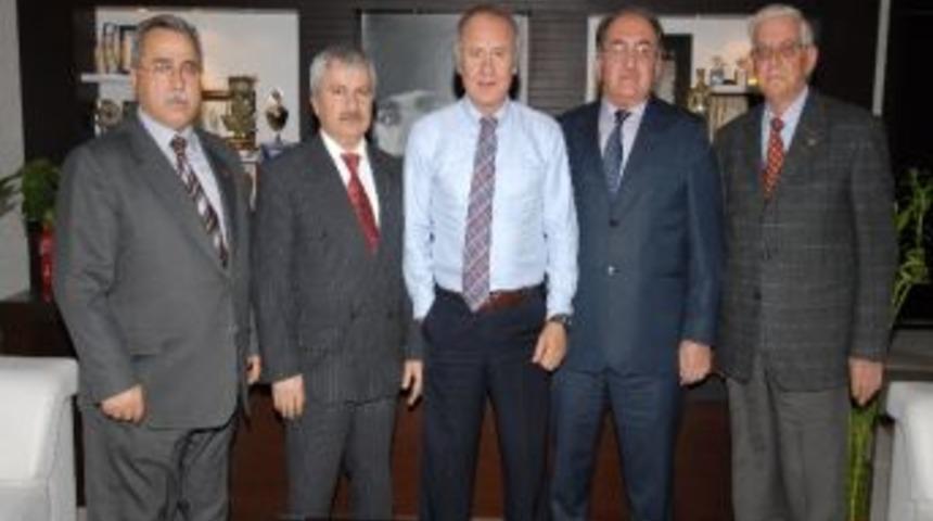 Emekliler Derneği&rsquo;nden Başkan Evcilmen&rsquo;e Ziyaret